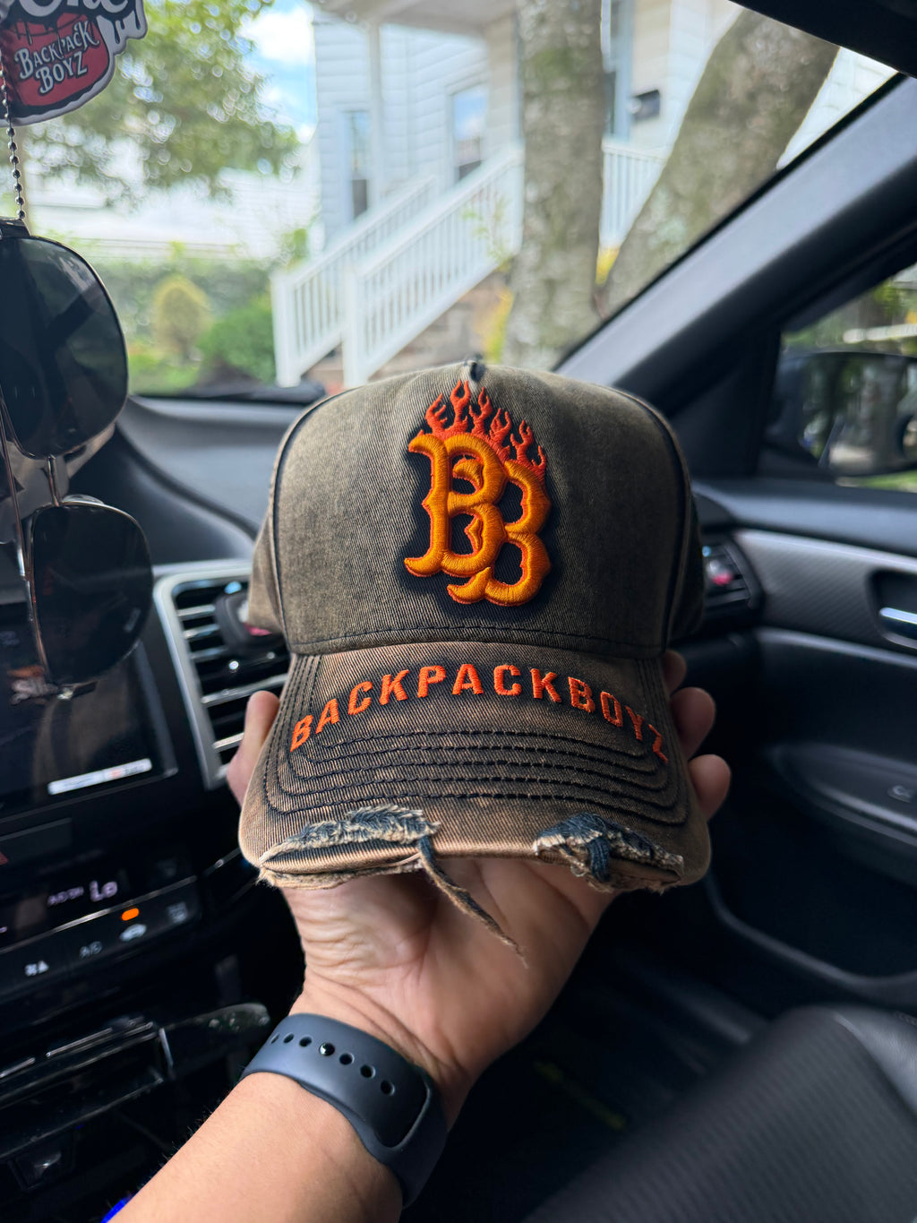 Fino Hats ( Backpack Flames )